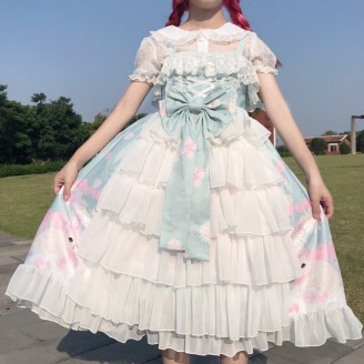 Kitty Day Dream Lolita Style Dress JSK (WS05)